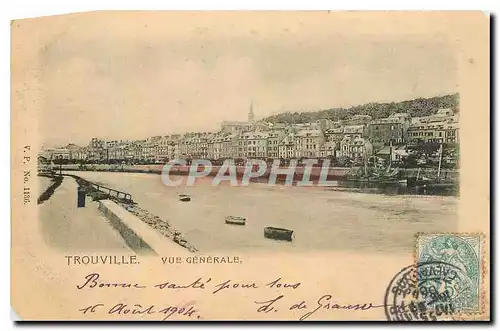 Cartes postales Trouville Vue generale