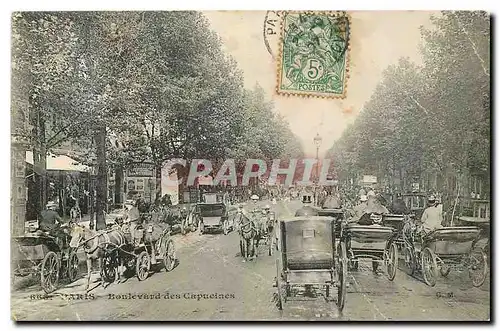 Cartes postales Paris Boulevard des Capucines