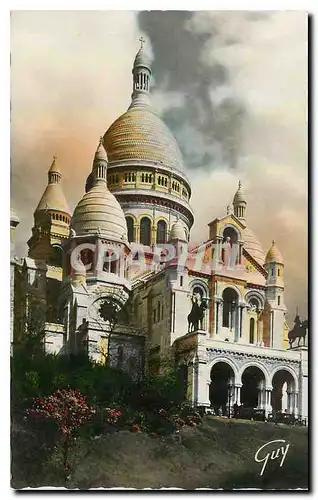 Cartes postales Paris et ses merveilles Basilique du Sacre Coeur de Montmartre