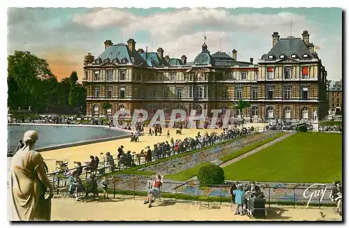 Ansichtskarte AK Paris et ses merveilles Jardin et palais du Luxembourg