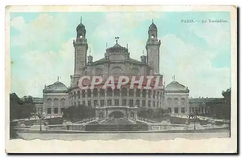 Cartes postales Paris le Trocadero