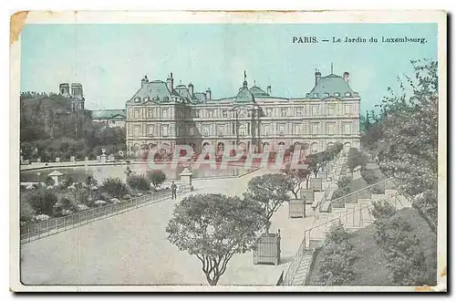 Ansichtskarte AK Paris le Jardins du Luxembourg