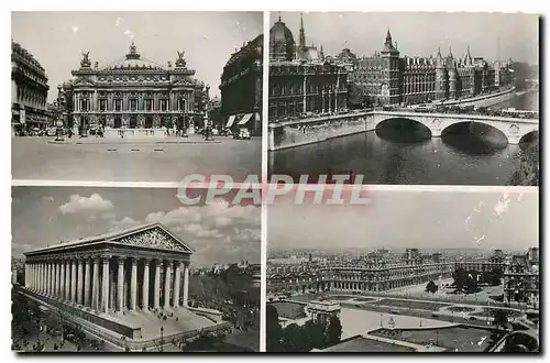 Ansichtskarte AK Paris l'Opera la Conciergerie la Madeleine Palais du Louvre