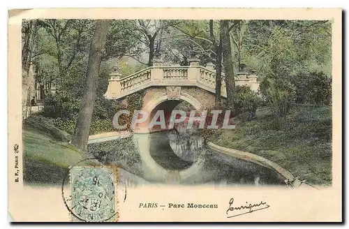 Cartes postales Parc Monceau