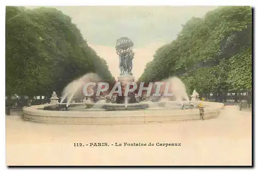 Cartes postales Paris la Fontaine de Carpeaux