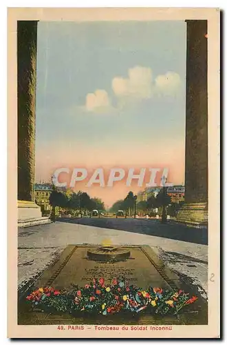 Cartes postales Paris Tombeau du Soldat inconnu