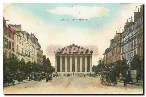 Cartes postales Paris la Madeleine