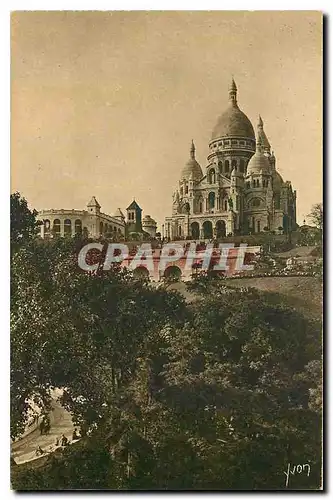 Ansichtskarte AK Paris en flanant Basilique du Sacre Coeur de Montartre