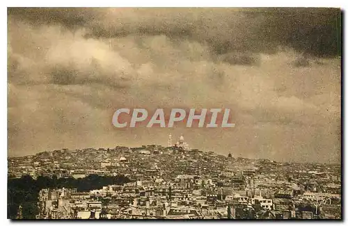 Ansichtskarte AK Paris en flanant La Butte Montmartre et la Basilique du Sacre Coeur