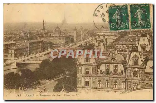 Ansichtskarte AK Paris Panorama des Huits Ponts