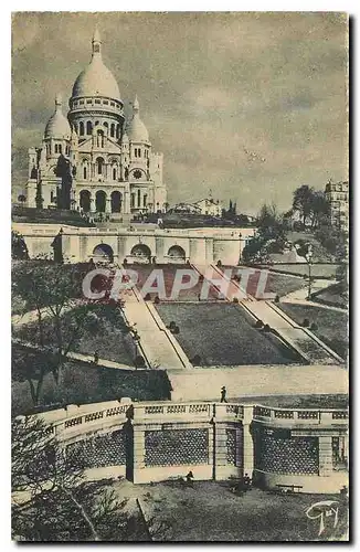 Ansichtskarte AK Paris et ses merveilles Basilique du Sacre Coeur de Montmartre