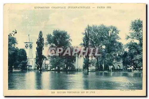 Cartes postales Exposition coloniale internationale Paris 1931 section portugaise vue de l'ile