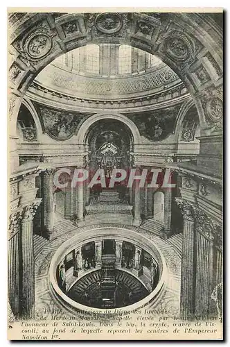 Cartes postales Paris Interieur du Dome de Invalides