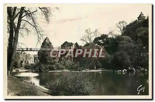 Ansichtskarte AK Paris et ses merveilles Jardins des Buttes Chaumont