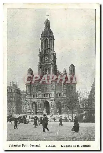 Cartes postales Collection Petit Journal Paris l'Eglise de la Trinite