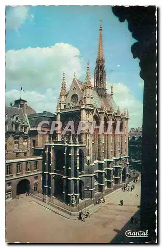 Cartes postales Paris la Sainte Chapelle