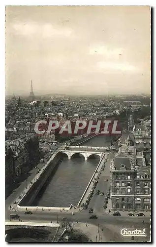 Ansichtskarte AK Paris Panorama vu des Tour de Notre Dame