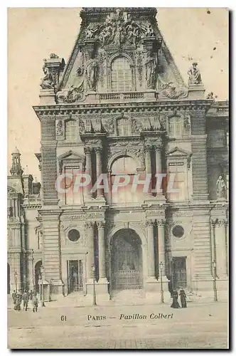 Cartes postales Paris Pavillon Colbert