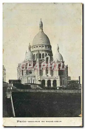 Cartes postales Paris Basilique du Sacre Coeur