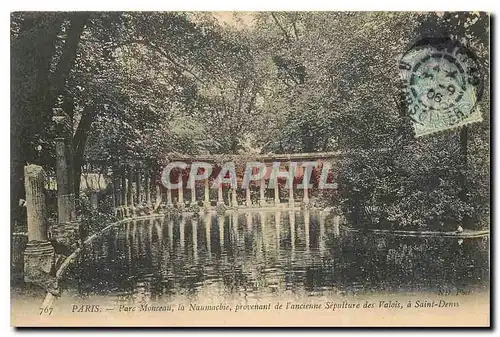 Ansichtskarte AK Paris Parc Monceau la Naumachie provenant de l'ancienne Sepulture des Valois a Saint Denis