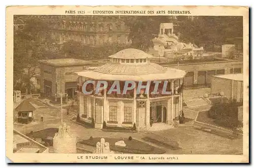 Cartes postales Paris Le Studium Louvre Exposition internationale des Arts decoratifs