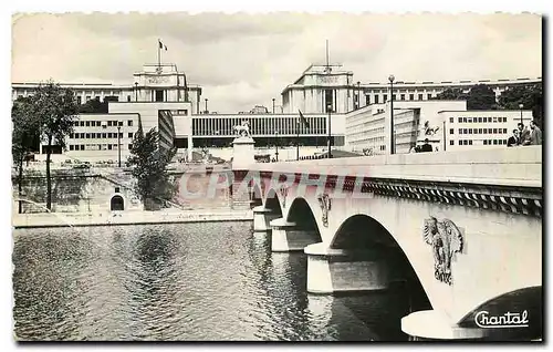 Ansichtskarte AK Paris Le Palais de Chaillot et le Pont d'Iena