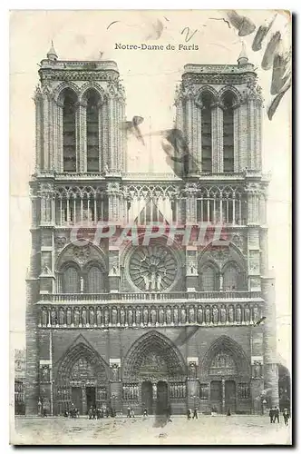 Cartes postales Notre Dame de Paris