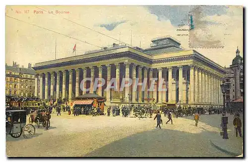 Cartes postales Paris La Bourse