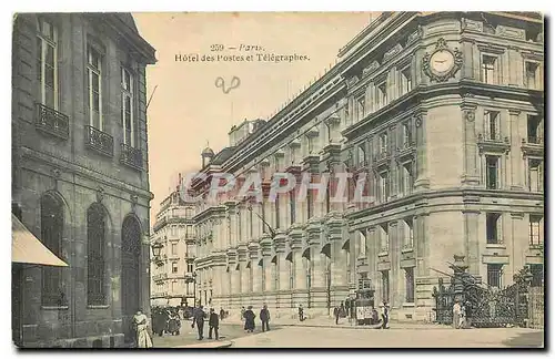 Cartes postales Paris Hotel des Postes et Telegraphes