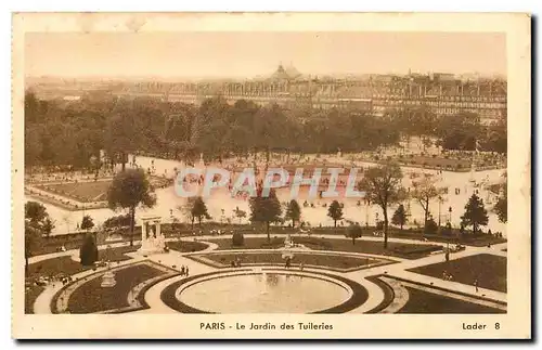 Cartes postales Paris Le Jardin des Tuileries