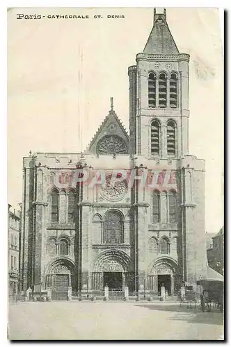 Cartes postales Paris Cathedrale St Denis