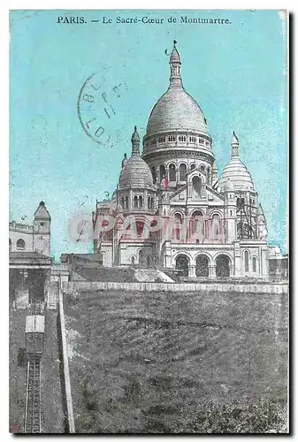 Cartes postales Paris Le Sacre Coeur de Montmartre