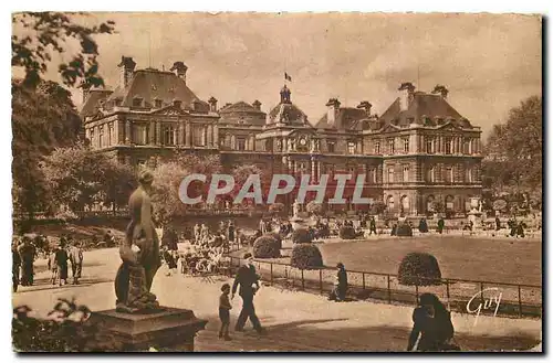 Ansichtskarte AK Paris et ses Merveilles Jardin et palais du Luxembourg