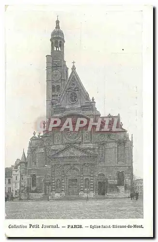 Ansichtskarte AK Collection Petit Journal Paris Eglise Saint Etienne du Mont