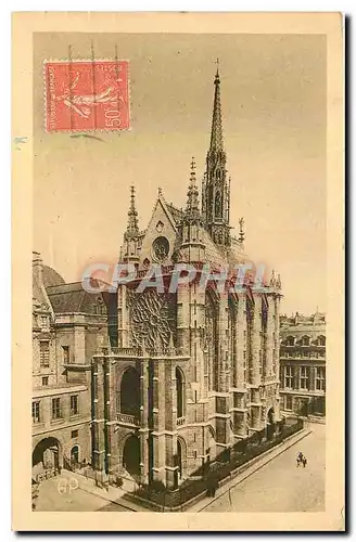 Cartes postales Paris La Sainte Chapelle Construite sur l'ordre de Saint Louis