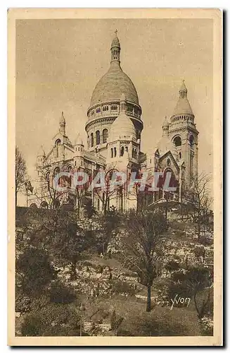 Cartes postales Paris en flanant La Basilique du Sacre Coeur