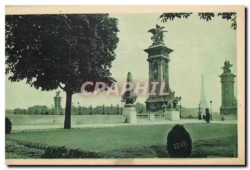 Ansichtskarte AK Les Jolis Coins de Paris Le Pont Alexandre III