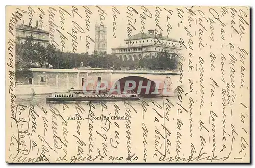 Cartes postales Paris Pont du Chatelet