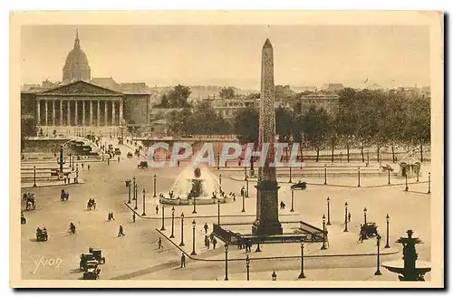 Ansichtskarte AK Paris en flanant Place de la Concorde L'Obelisque et la Chambre des Deputes