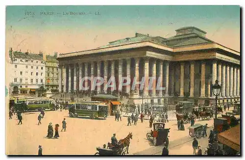 Cartes postales Paris La Bourse