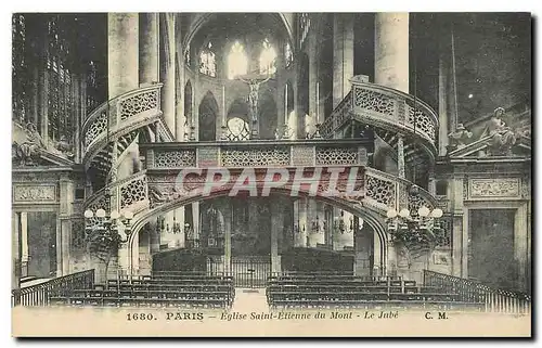 Ansichtskarte AK Paris Eglise Saint Etienne du Mont Le Jube