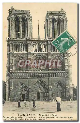 Cartes postales Paris Eglise Notre Dame