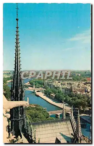 Ansichtskarte AK Paris Panorama pris depuis la cathedrale Notre Dame