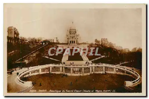 Cartes postales Paris Basilique du Sacre Coeur