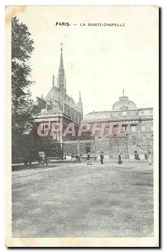 Cartes postales Paris La Sainte Chapelle