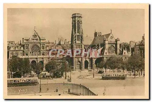 Cartes postales Paris en flanant L'Eglise Saint Germain l'Auxerrois