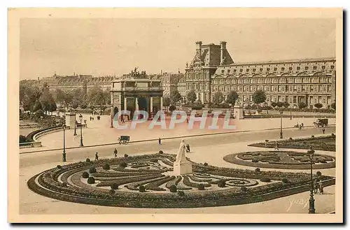 Ansichtskarte AK Paris en flanant Place du Carrousel