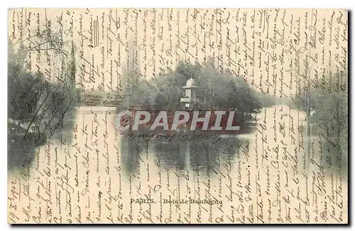 Cartes postales Paris Bois de Boulogne