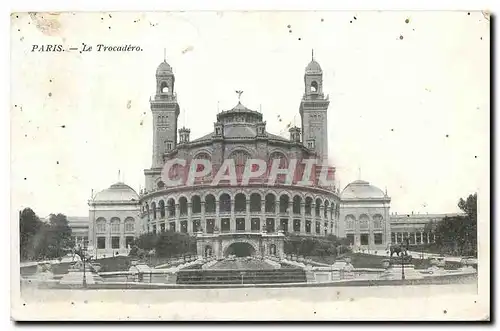 Cartes postales Paris Le Trocadero