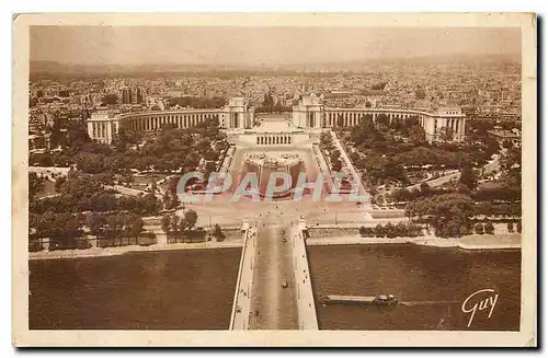 Ansichtskarte AK Paris et ses merveilles les jardins du Trocadero et le palais de Chaillot